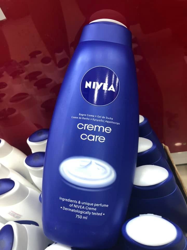 Sữa tắm Nivea Creme Care 750ml