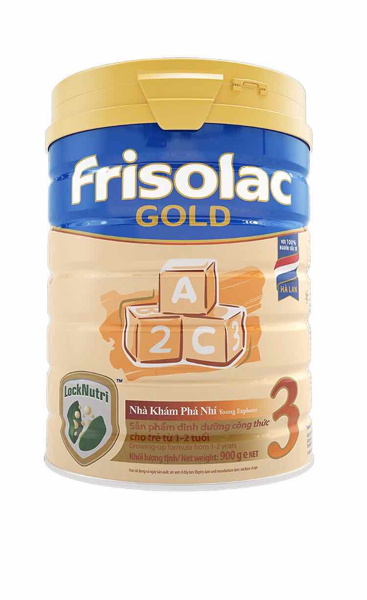 Sữa bột Friso Gold 3 - hộp 900g (dành cho trẻ từ 1 - 3 tuổi)