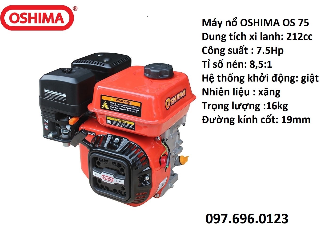 MÁY NỔ OSHIMA OS-65