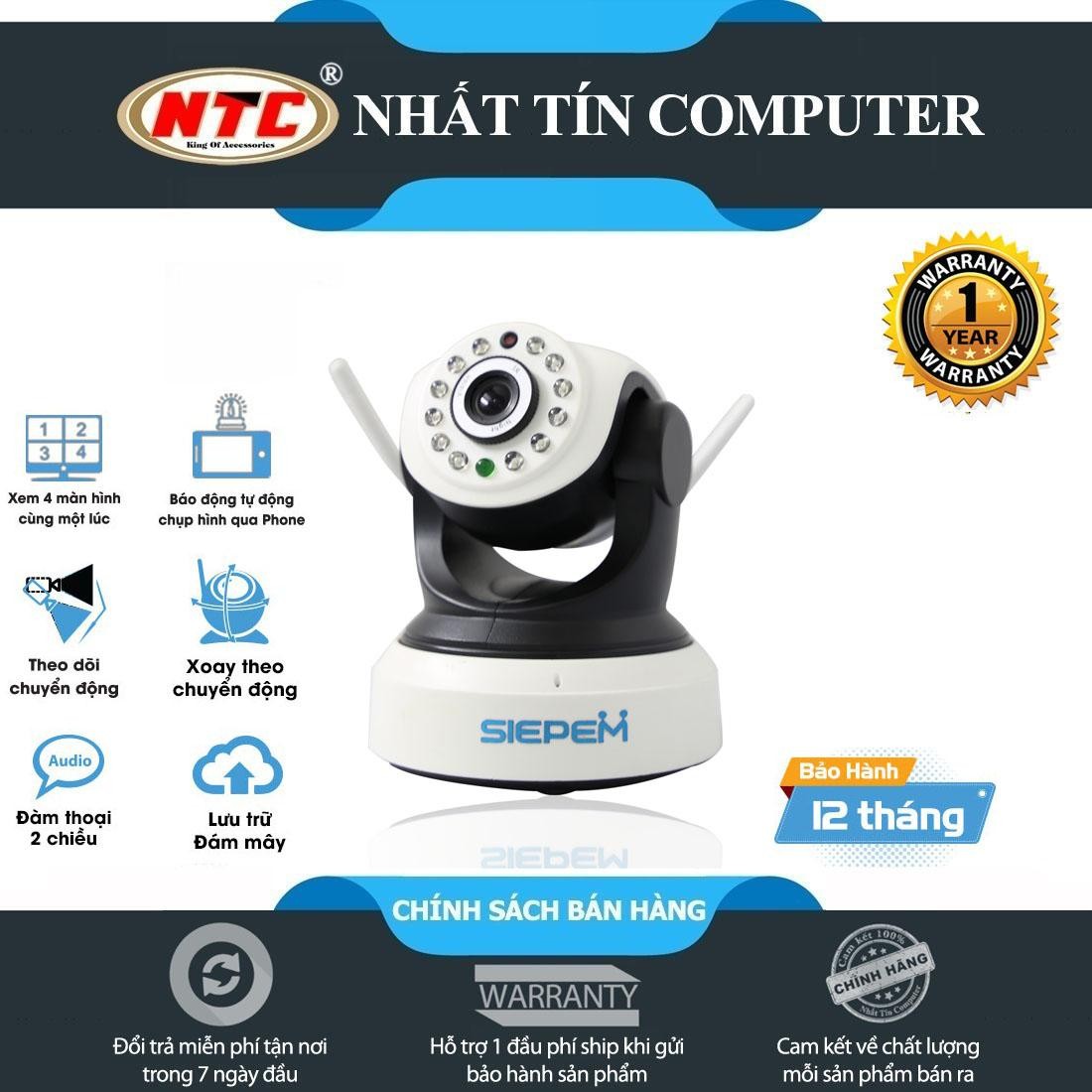 Camera Wifi Siepem S6203 PRO/PLUS
