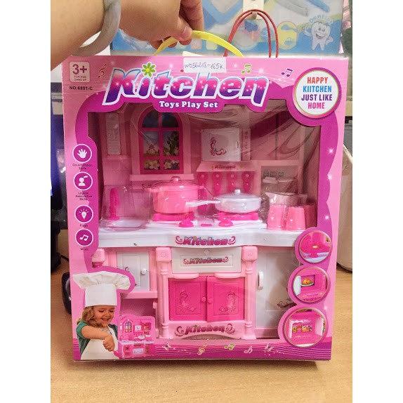 Bộ đồ chơi nhà bếp kitchen toys play set 6801C