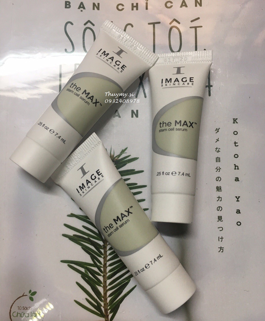 Serum giúp giảm lão hóa 3 tác dụng Image Skincare The Max Stem Cell Serum