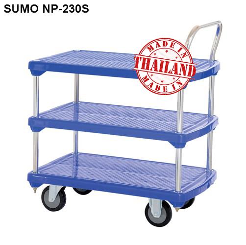 Xe đẩy hàng sàn nhựa Sumo NP-230S