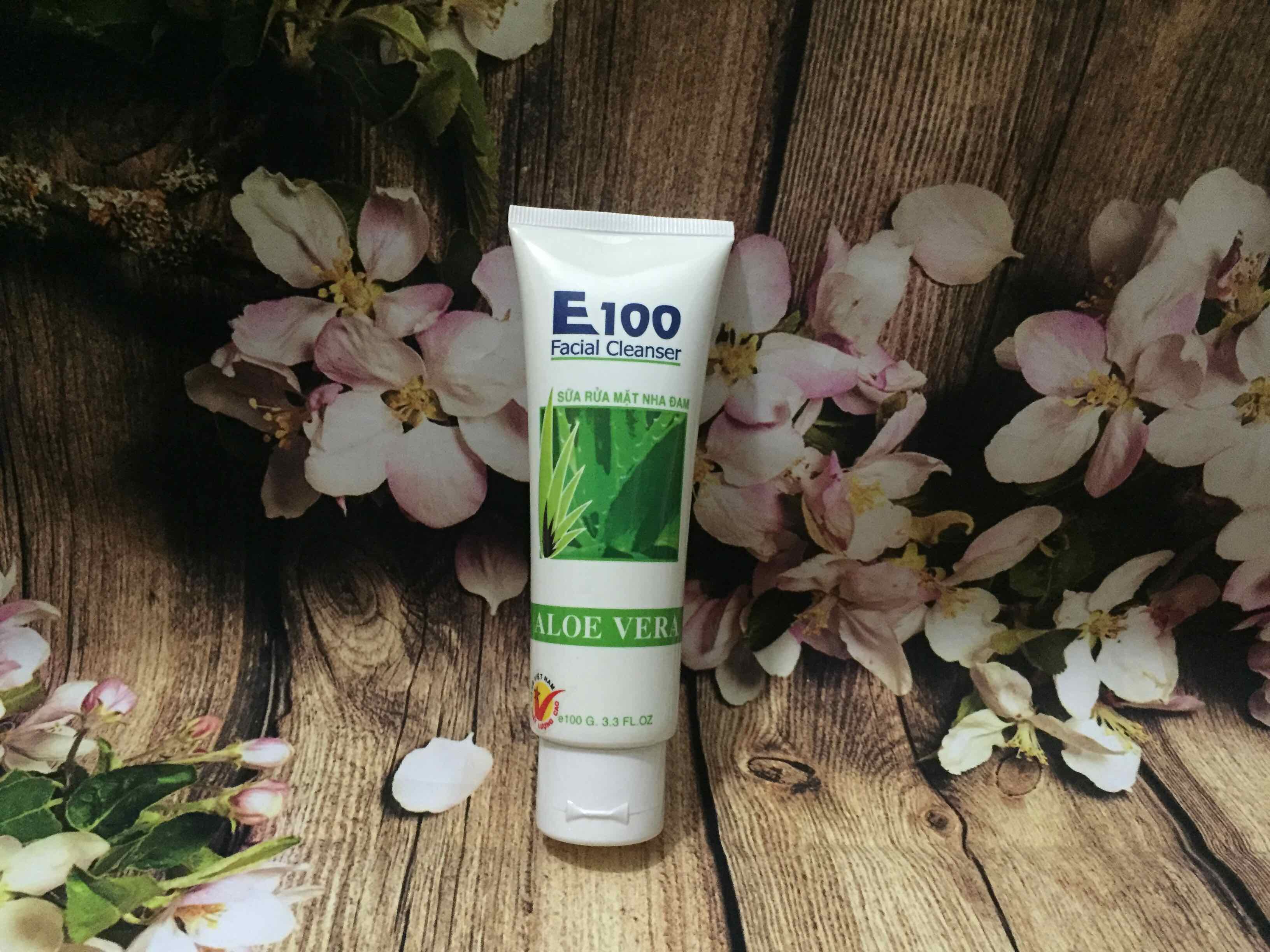 Sữa rửa mặt Nha Đam E100 100g