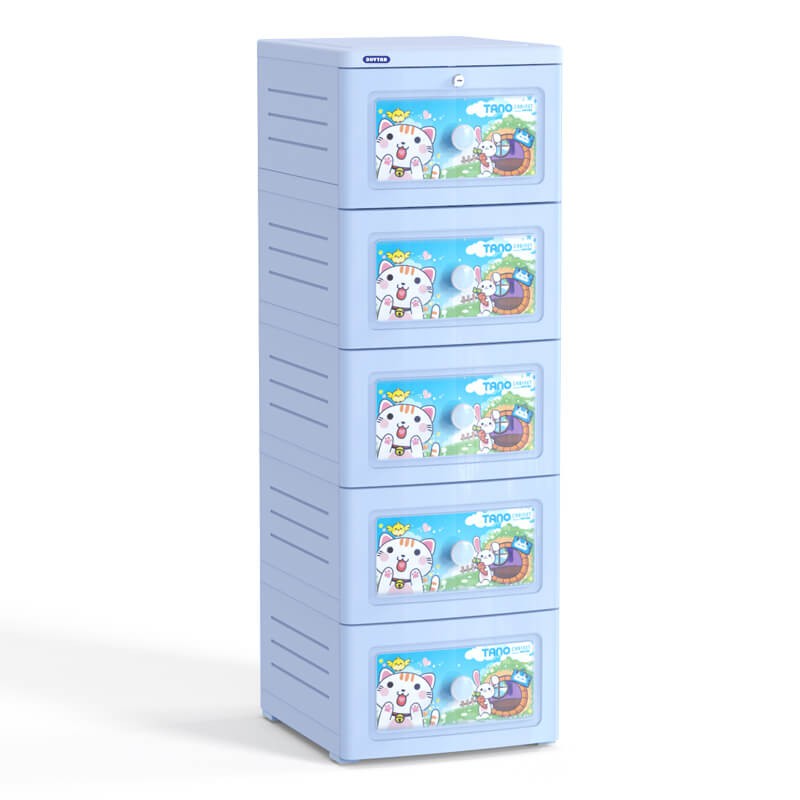 Tủ nhựa duy tân tano 5 tầng màu dương