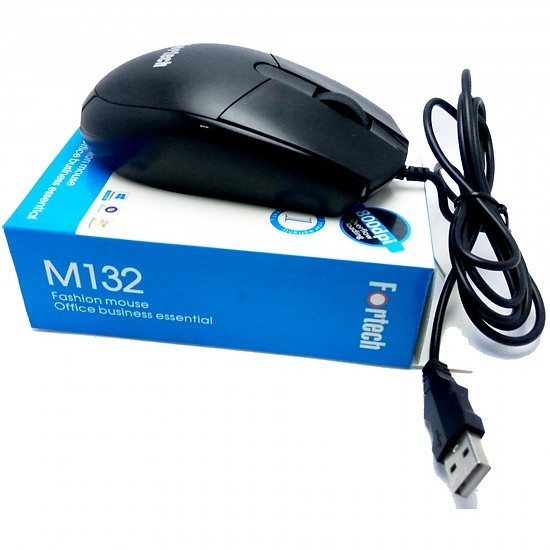Chuột dùng cho máy tính có dây Fortech M132