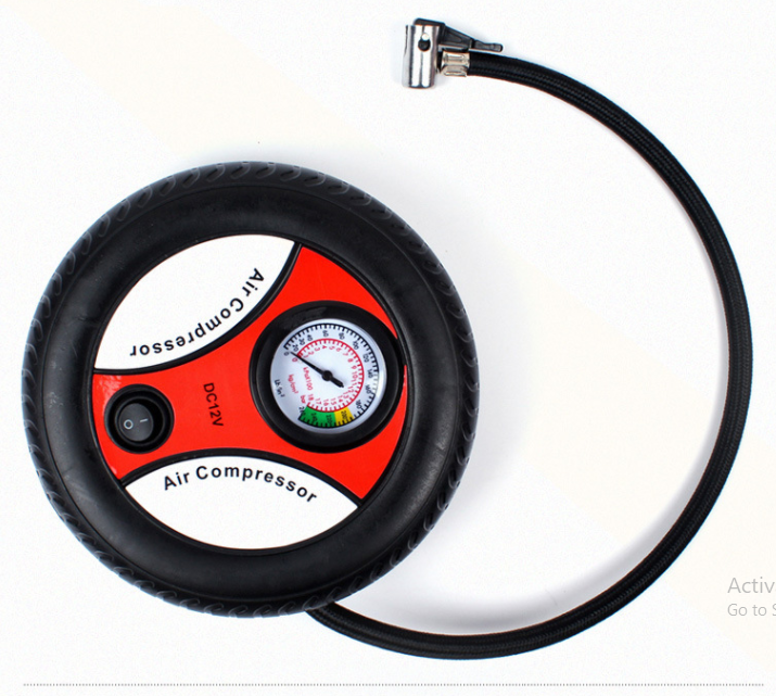 Máy Bơm Lốp Ô Tô Mini Air Compressor 260PSI