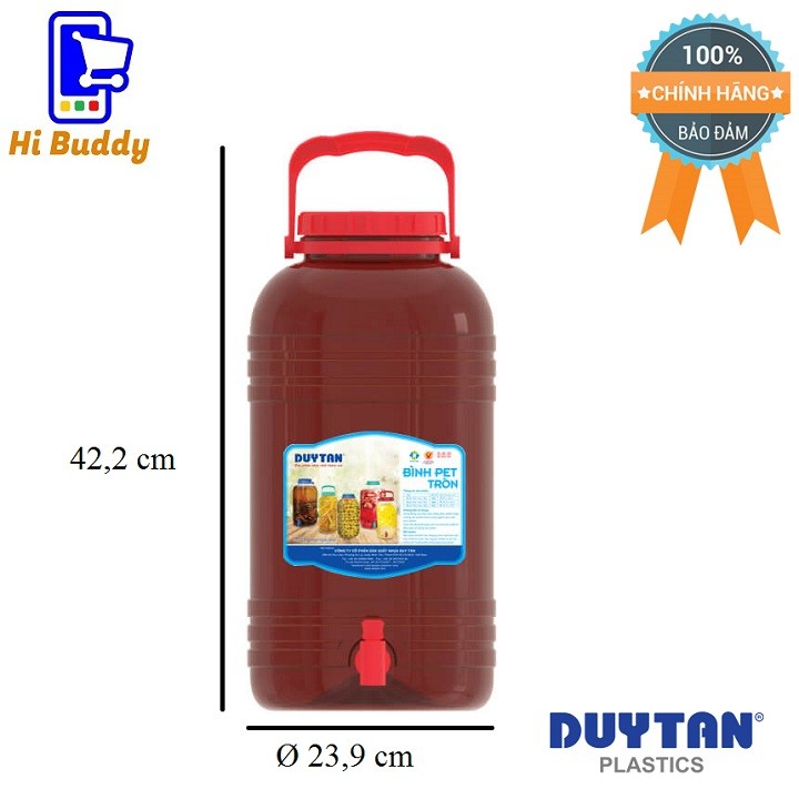 Bình PET Tròn Duy Tân 15L