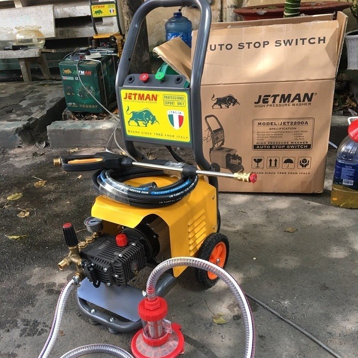 MÁY RỬA XE CAO ÁP JETMAN JET2200A