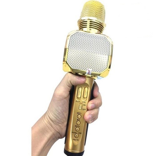 Micro Karaoke Kiêm Loa Bluetooth SD10 Chính hãng (Mã SP: Micro Karaoke Bluetooth SD10)