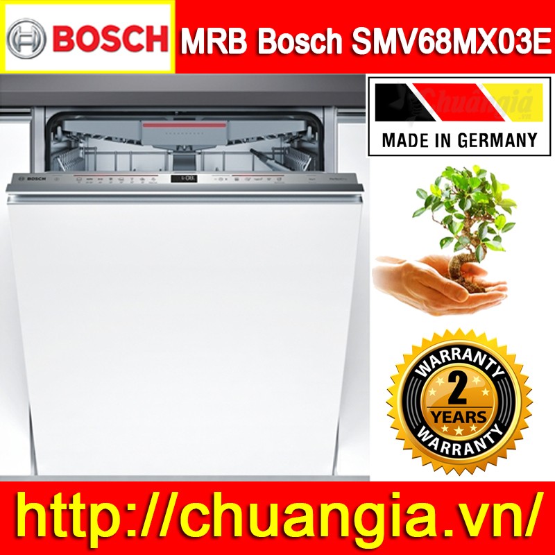 Máy rửa bát Bosch SMV68MX03E