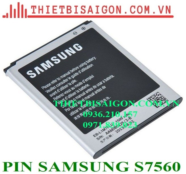Pin samsung S7560