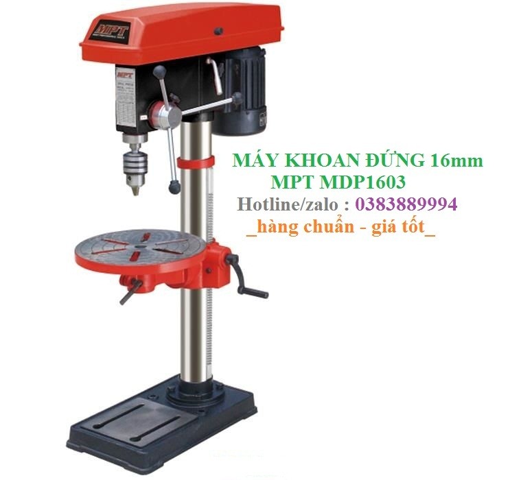 Máy khoan đứng 16mm MPT MDP1603