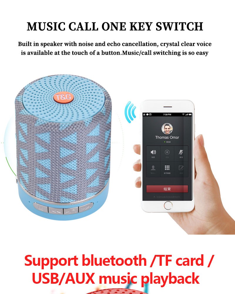 Loa bluetooth T&G TG-511