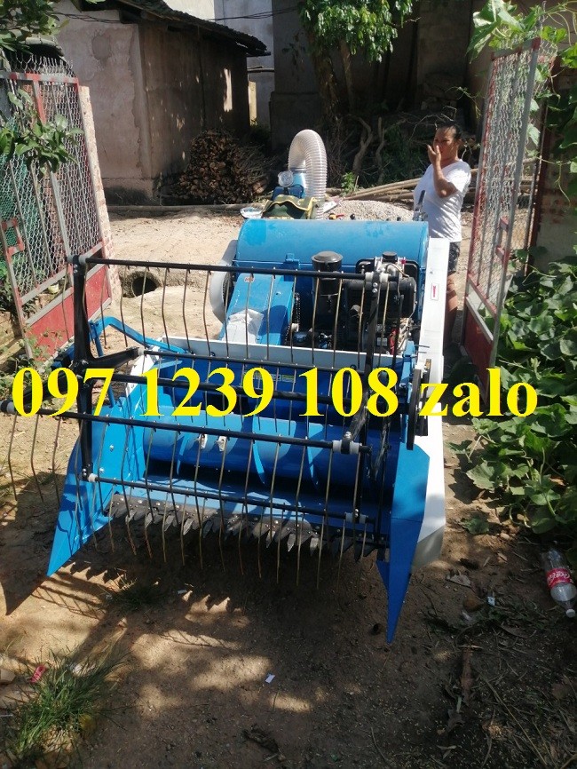 Máy gặt đập liên hợp mini 4LZ-0.6