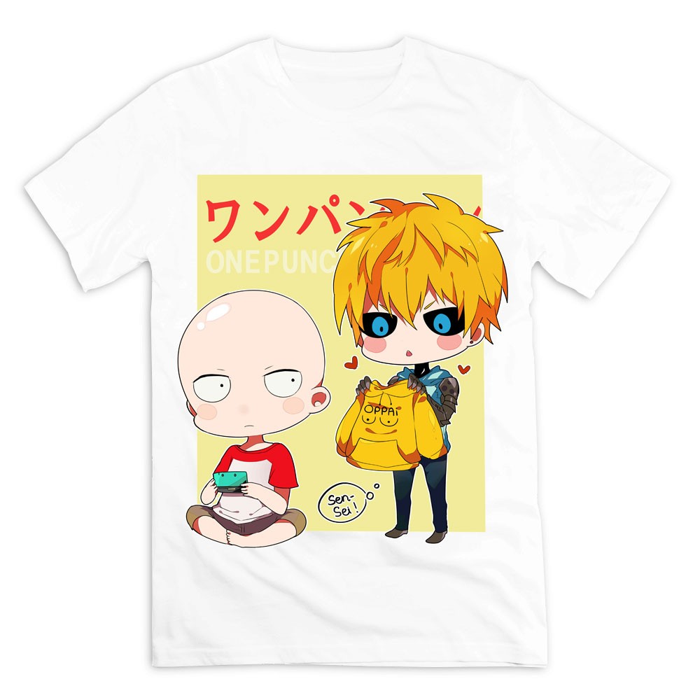 Áo thun nam One Punch Man 02 - Saitama & Genos