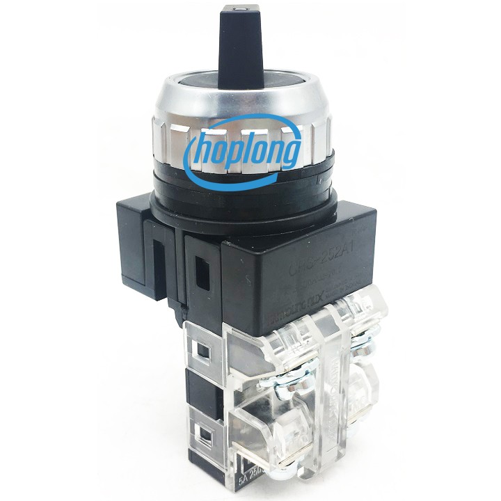 Công tắc xoay 3 vị trí Hanyoung CRS-253A1, 25mm