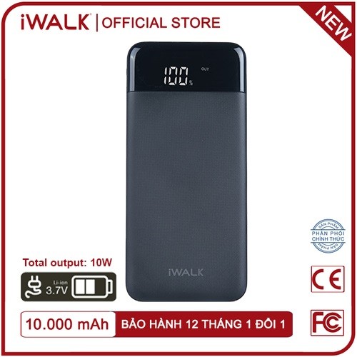 Sạc dự phòng iWALK UBU10000 10000mAh