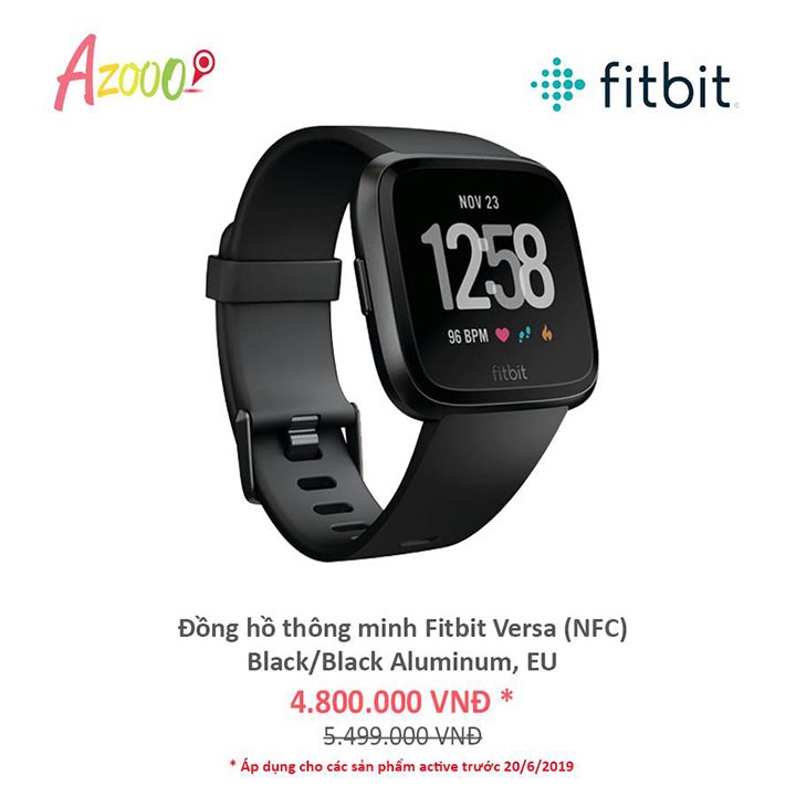 Đồng hồ thông minh Fitbit Versa Lite