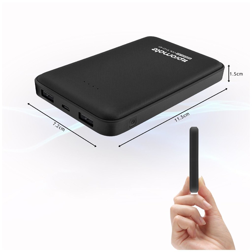 Sạc dự phòng Promate Voltag-10 - 10000mAh