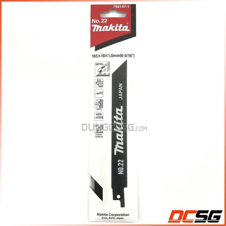 LƯỠI CƯA KIẾM CẮT SẮT MAKITA 792147-1