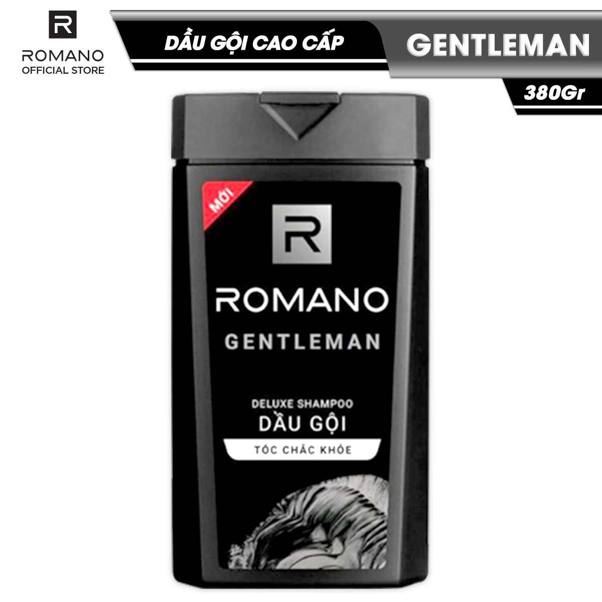 Dầu Gội Hương Nước Hoa Romano Gentleman 380g