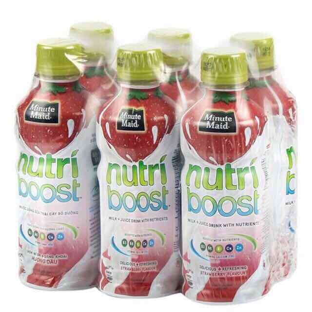 Sữa Trái Cây Nutri Boost hương Cam 297ml 6 Chai