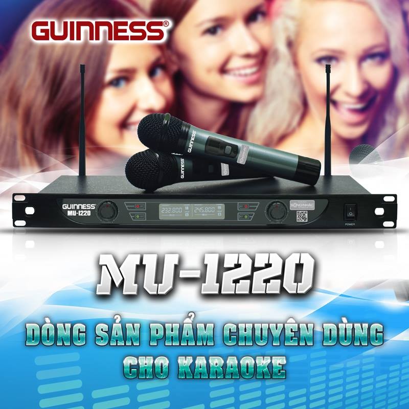 Micro Không Dây Guinness MU1220