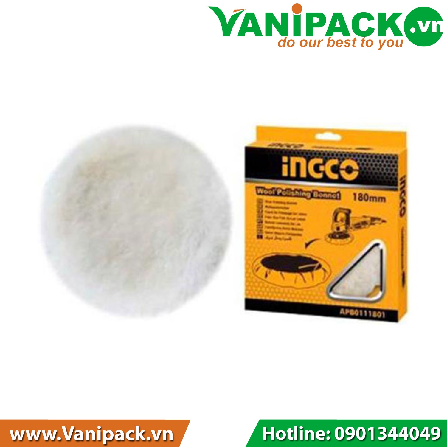 NỈ ĐÁNH BÓNG INGCO APB0111801