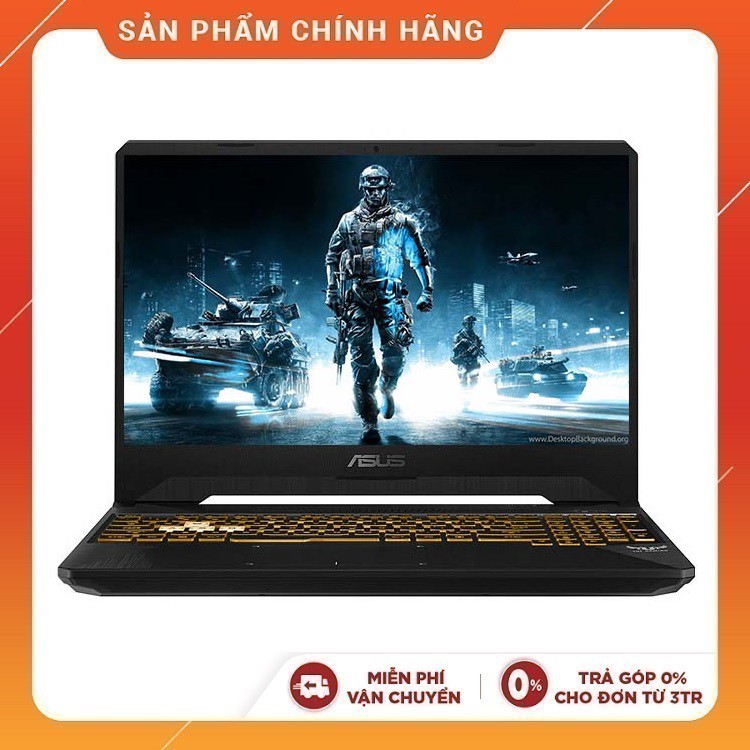 Laptop Asus TUF Gaming FX505DT-AL003T - AMD Ryzen 7-3750H, 8GB RAM, SSD 512GB, Nvidia GeForce GTX 1650 4GB GDDR5, 15.6 inch