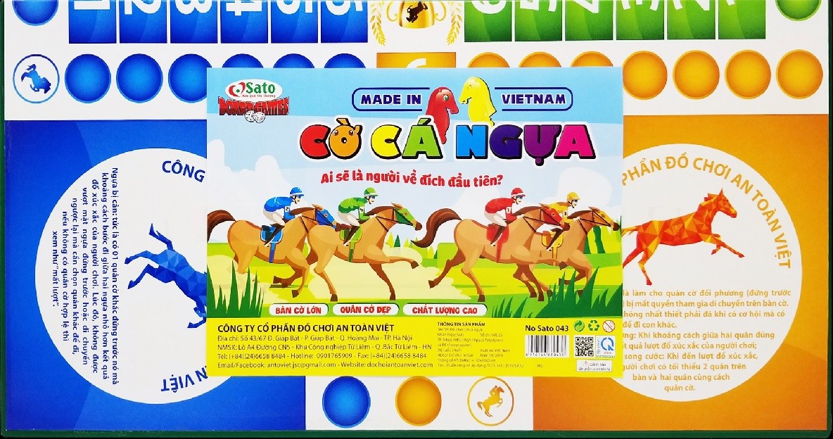 Cờ cá ngựa Sato 43
