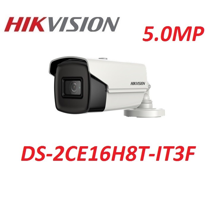 Camera HDTVI Hikvision DS-2CE16H8T-IT3F - 5MP