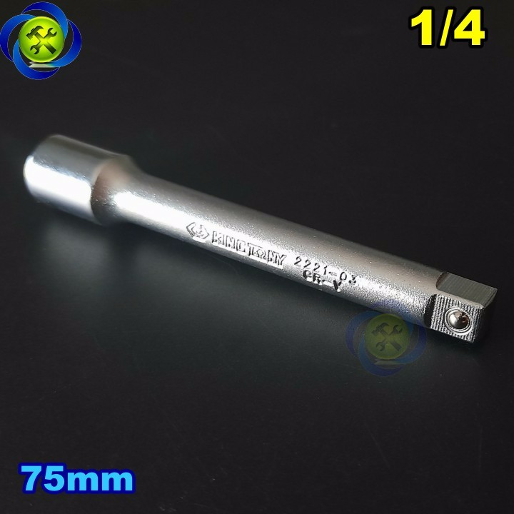 Đầu nối dài 1 phần 4 kingtony 2221-03 dài 75mm