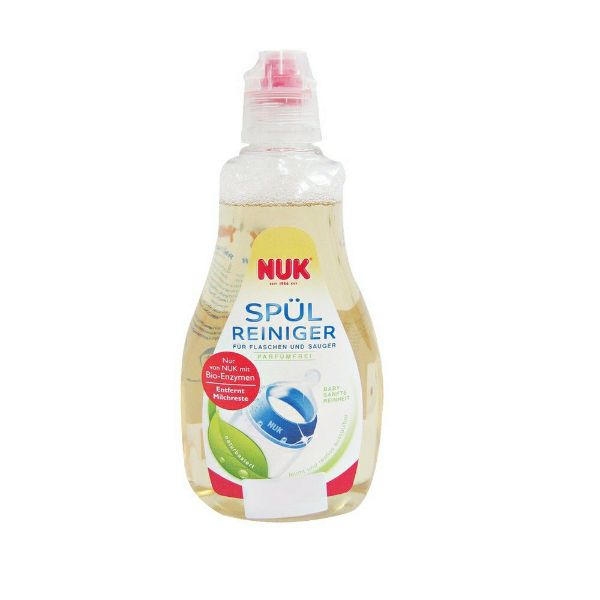 Nước rửa bình sữa Nuk 256261 - Dạng chai 380ml