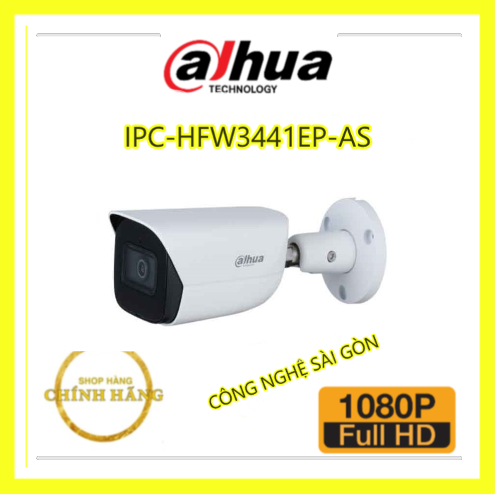 Camera IP hồng ngoại Dahua IPC-HFW3441EP-AS - 4MP