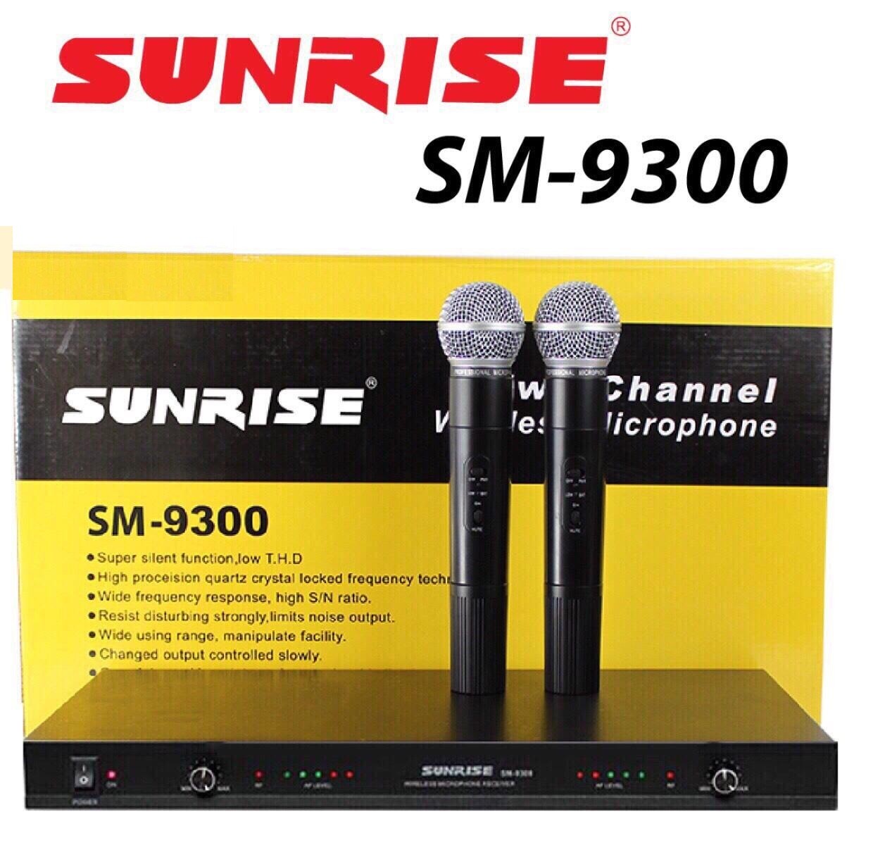 Micro karaoke không dây Sunrise SM-9300
