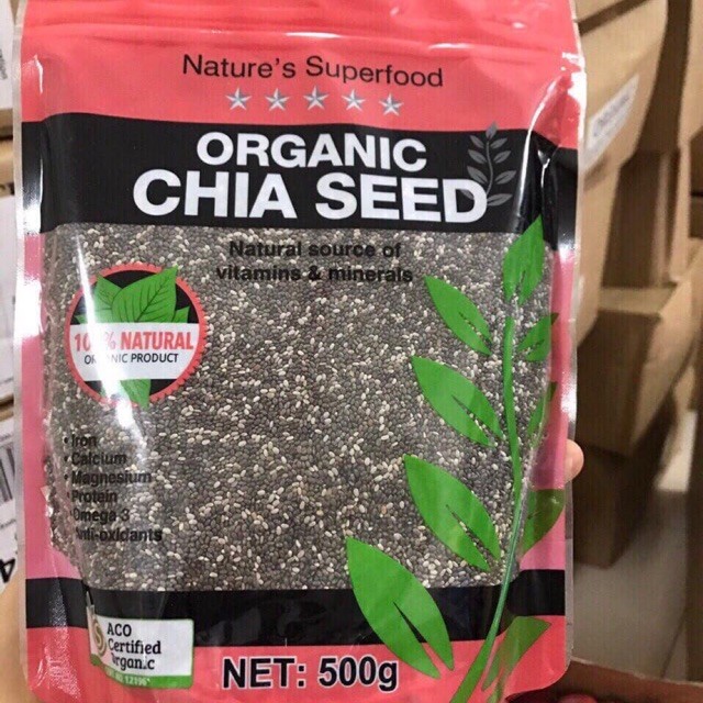 Hạt Chia Úc Organic Chia Seed Nature Superfood - 1  kg
