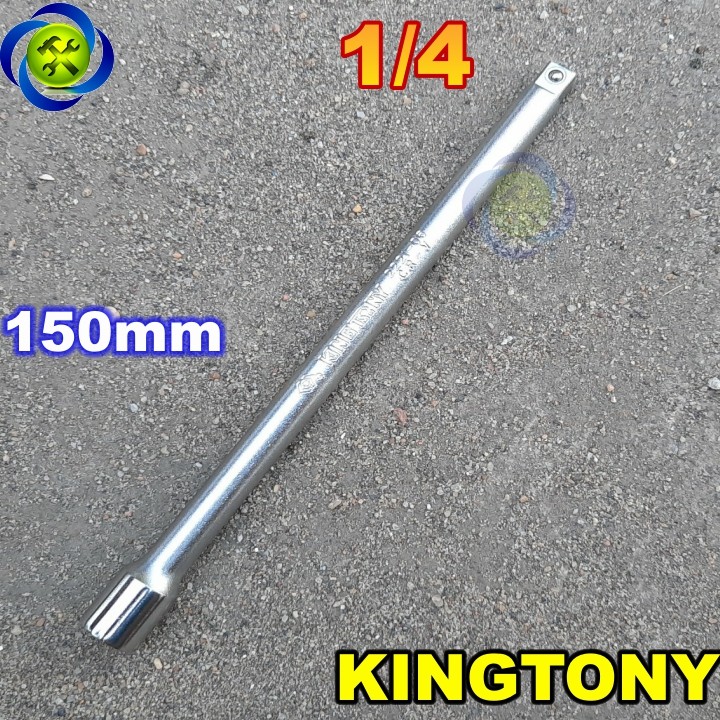 Đầu nối dài 1/4 kingtony 2221-06 dài 150mm đầu vuông 6.35mm