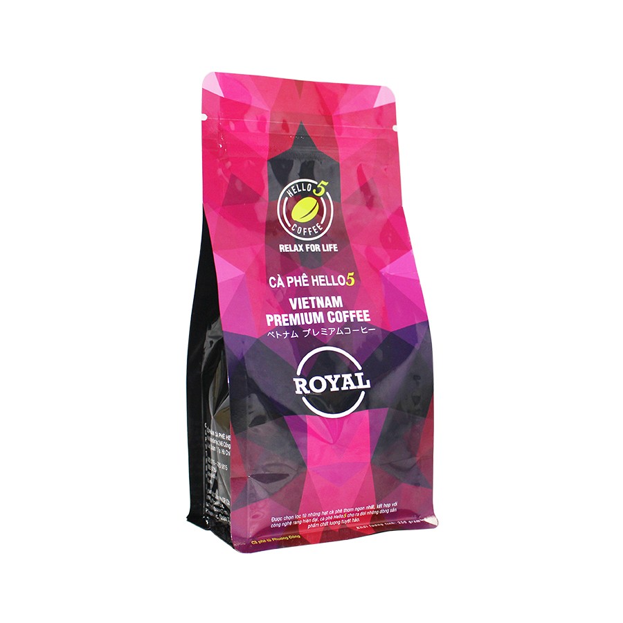 Cà phê Royal Hello 5 Coffee gói 250g