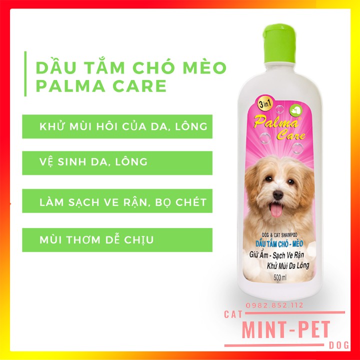 Sữa tắm cho chó mèo palma care 3 in 1 chai 300ml giá rẻ