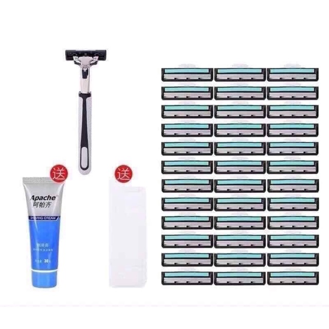 Bộ Dao Cạo Râu 36 Lưỡi (Mã SP: 2391672623)