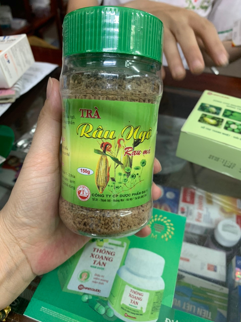 Trà râu ngô rau má 150g (150 g)