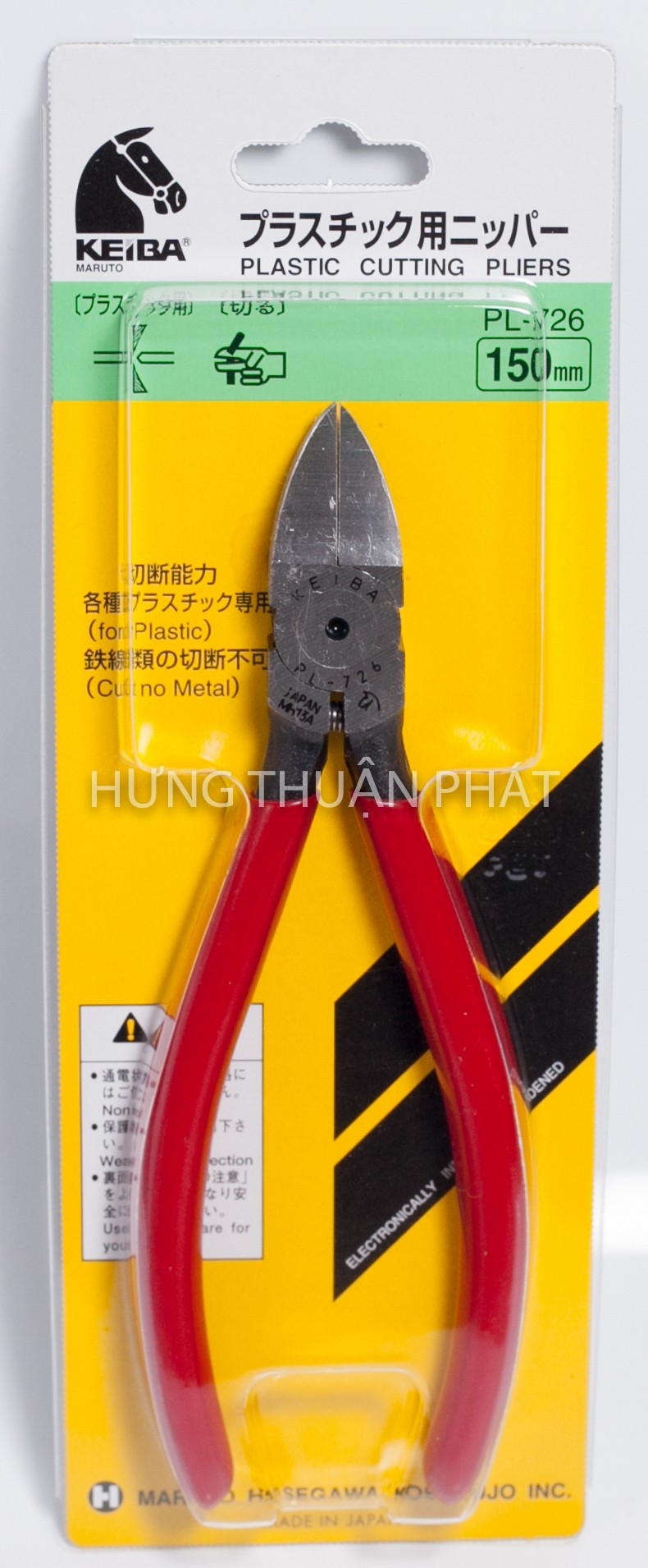 Kìm điện Keiba PL-726, 6"
