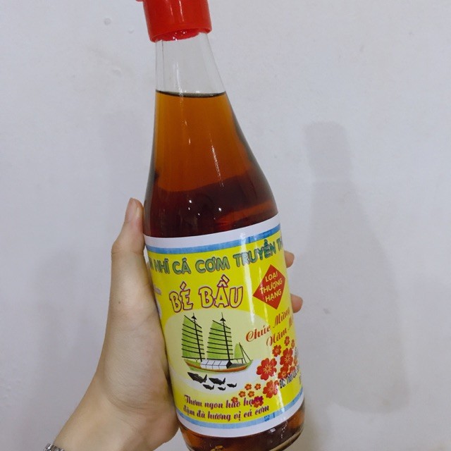 Nước mắm truyền thống Bé Bầu - loại thượng hạng