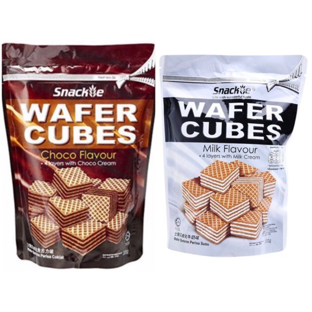 Bánh xốp Wafer Cubes gói 200g