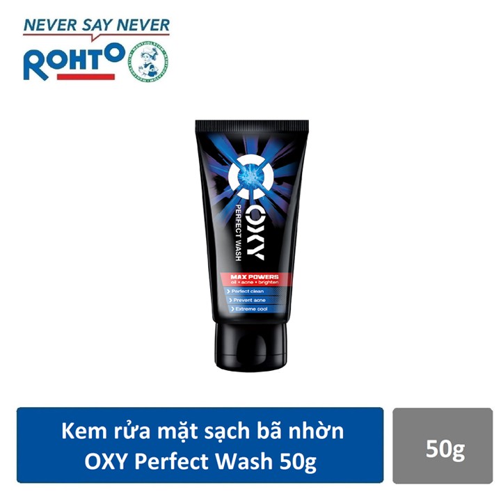 Kem Rửa Mặt Kiểm Soát Nhờn Oxy Oil Control 100g