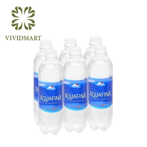 6 chai nước tinh khiết Aquafina 500ml