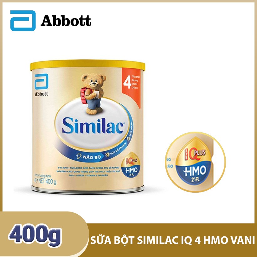 Sữa Similac IQ SỐ 4 400g 2-6 TUỔI
