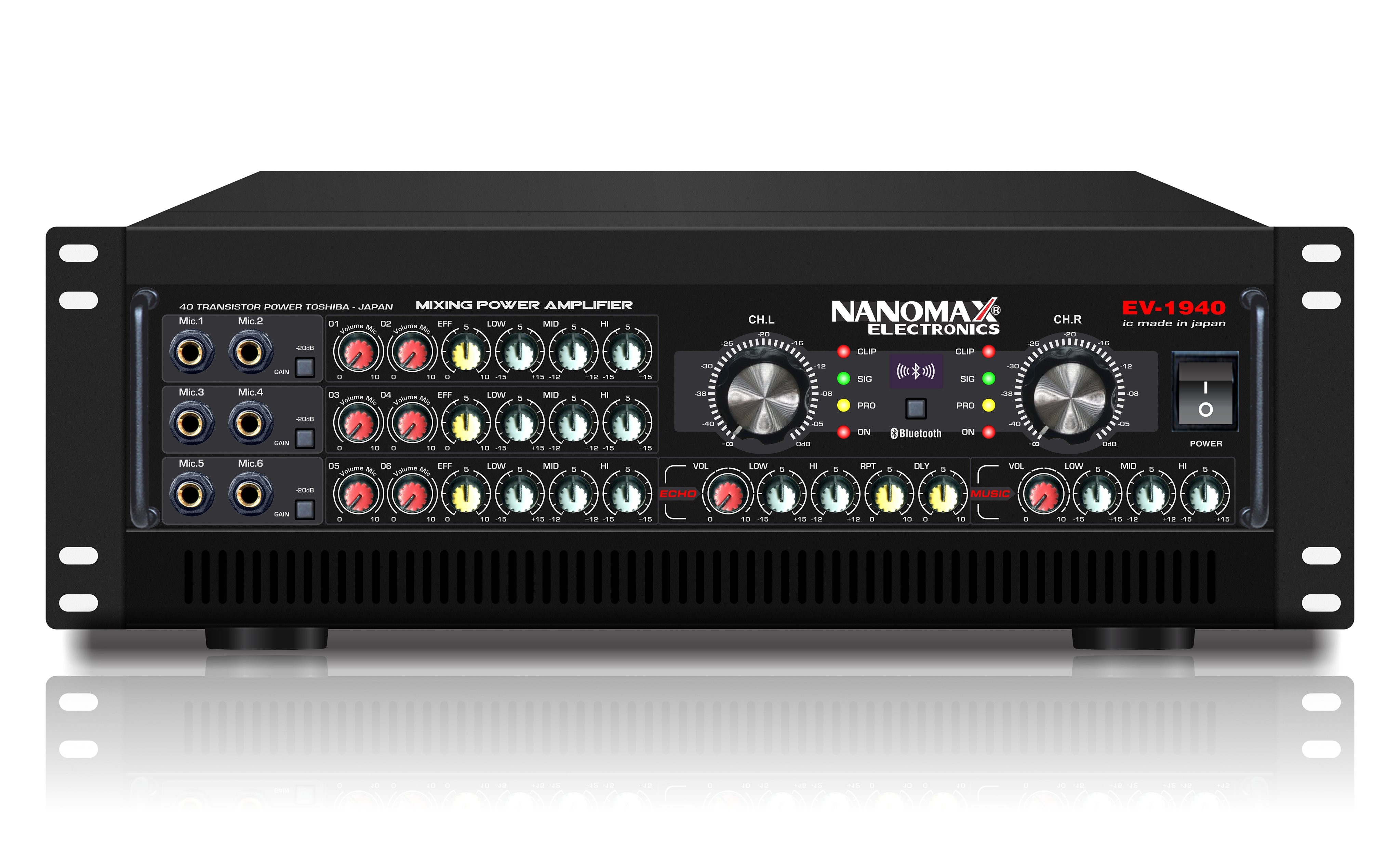 Amply liền Mixer Nanomax EV-1940 (Mã SP: EV-1940)