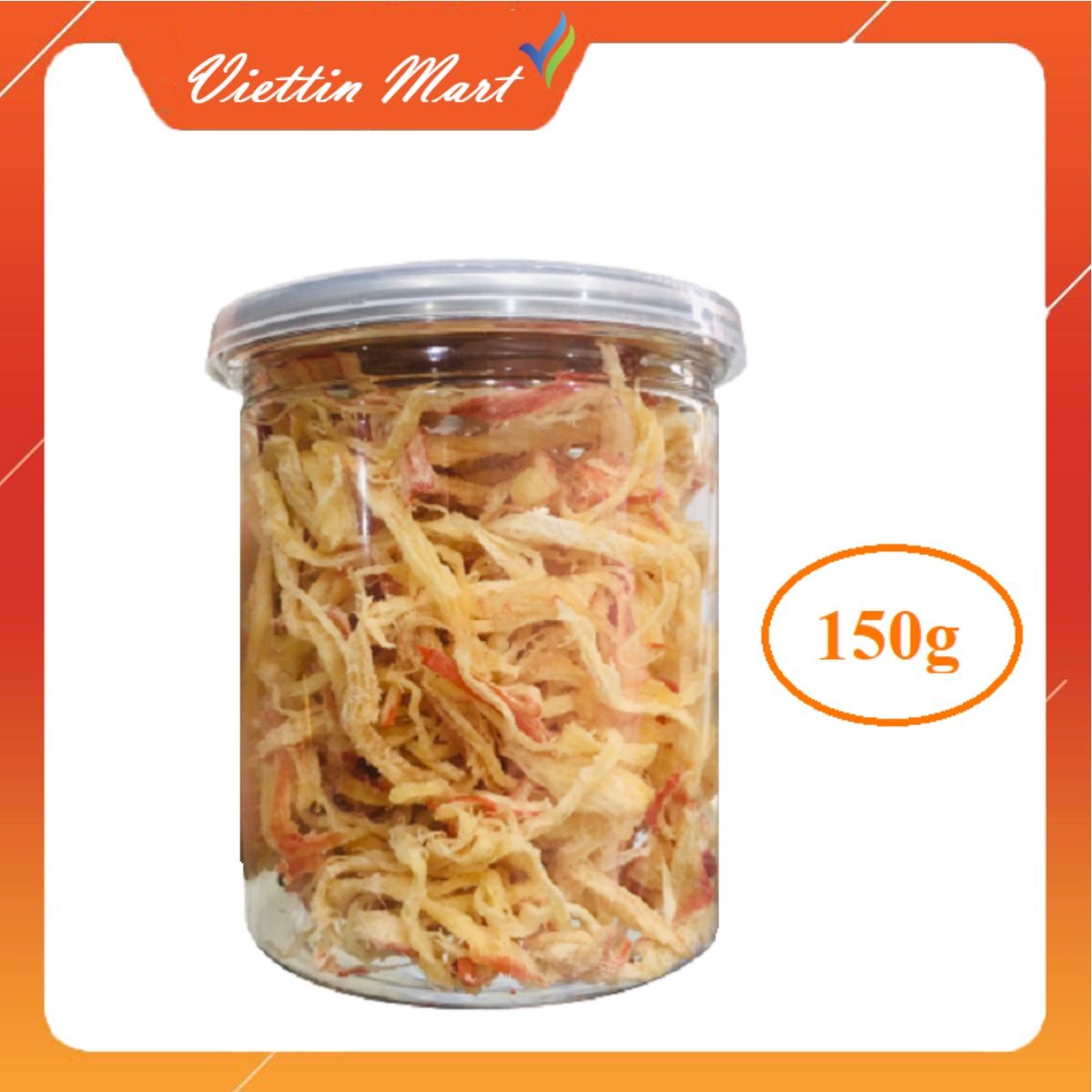 150G Mực Xé Sợi Hấp Nước cốt dừa hàng Xuất Khẩu siêu ngon (Mã SP: 8936202521031)